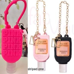 Victoria’s Secret Gel Sanitizer Holders X3 Pink vs
